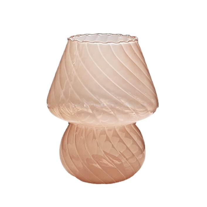 Nordic Stripy Glass Vase