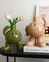 Character Ceramic Vase