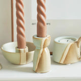 3-tone Ceramic Candle Holders