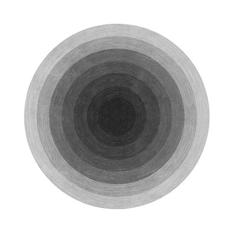 Light Luxury Cloakroom Round Floor Mat Fluffy Soft Lounge Rug Simple Bedroom Decor Gradient Carpet Thick Carpets for Living Room