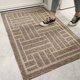 Anti slip dust removal door mat, thickened ultra soft floor mat