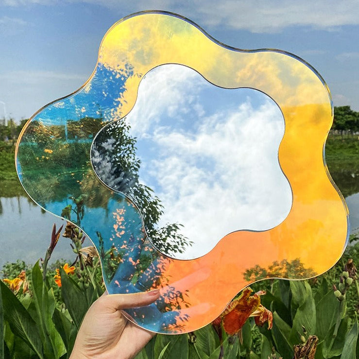 Acrylic Flower Mirror