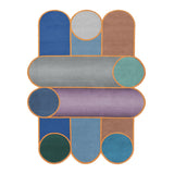 New Modern Fashion IG Living Room Rug Irregularshape Senior Bedroom Large Area Decorative Carpet Thickening Trendy Art Floor Mat