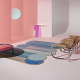 New Modern Fashion IG Living Room Rug Irregularshape Senior Bedroom Large Area Decorative Carpet Thickening Trendy Art Floor Mat