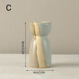 3-tone Ceramic Candle Holders