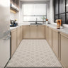 Anti-fouling Oil-proof Kitchen Carpet Home Large Area Scrubable Pvc Waterproof Floor Mat Balcony Bathroom Non-slip Rug