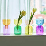 Pillar Candle Stand & Vase - Set