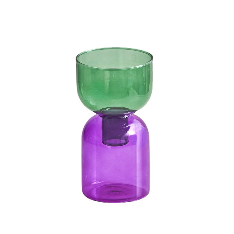 Pillar Candle Stand & Vase - Set