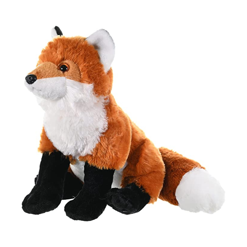 Red Fox Plush Toy For Kids