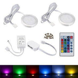 2PCS RV RGB LED Ceiling light Car Dome Interior Light Under Cabinet Lamps Boat Van 12V - Lighting