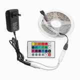 2M 3M 5M 10M 8mm DC12V Waterproof RGB LED Light Strip Remote Controller Outdoor Indoor KTV Hotel Home Decor