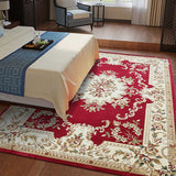 Vintage European-Style Living Room Rug, Area Rug Big Mat for Bedroom Bedside