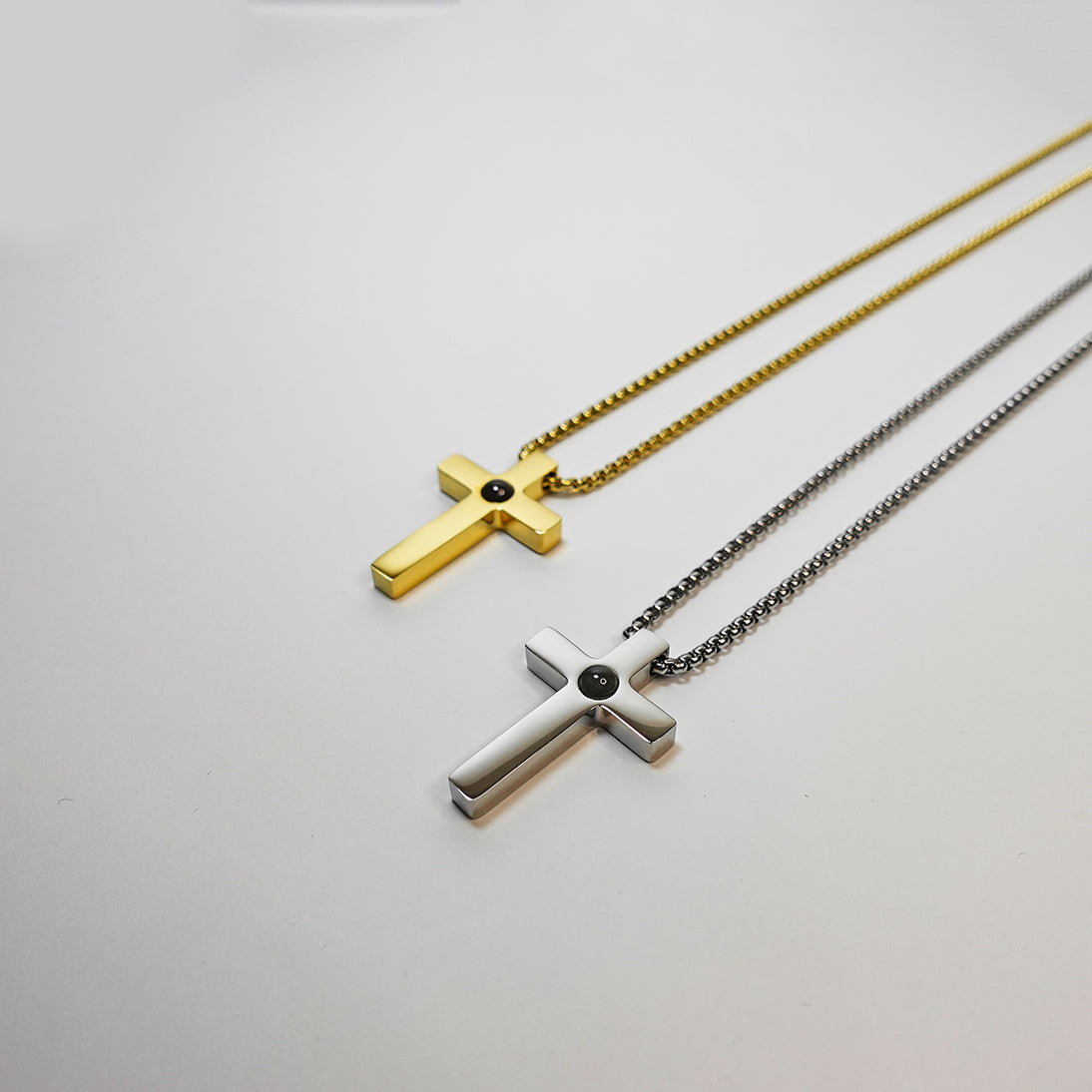 Amore Cross Necklace