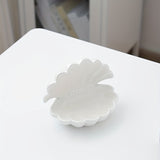 Ceramic Shell Jewelry Tray Holder, Earring Rings Storage