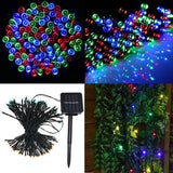 200 LED Solar Powered Fairy String Light Garden Party Decor Christmas