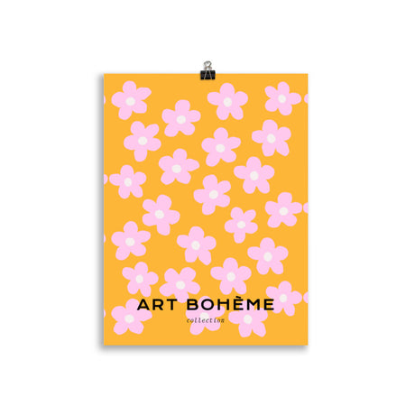 Art Boheme-Pink Bloom Garden