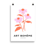 Art Boheme - A Bunch of pink flowers