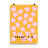 Art Boheme-Pink Bloom Garden