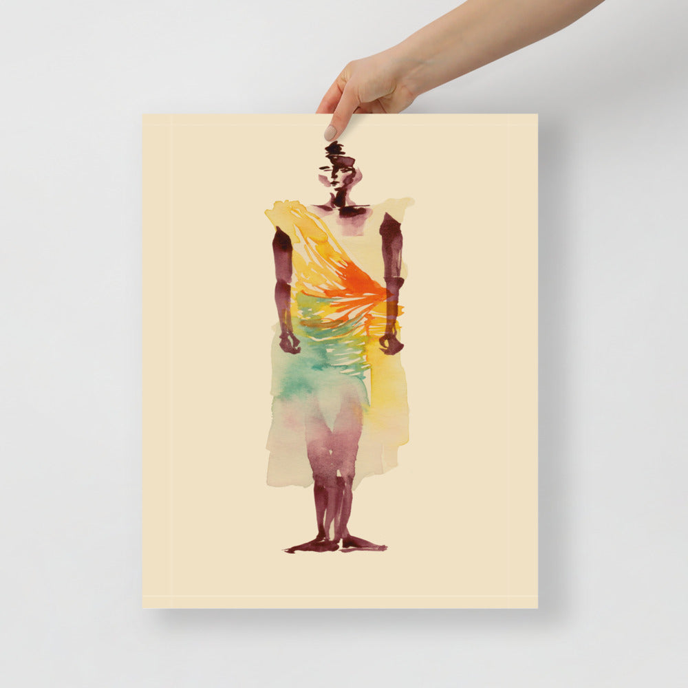 African Robe Wall Art