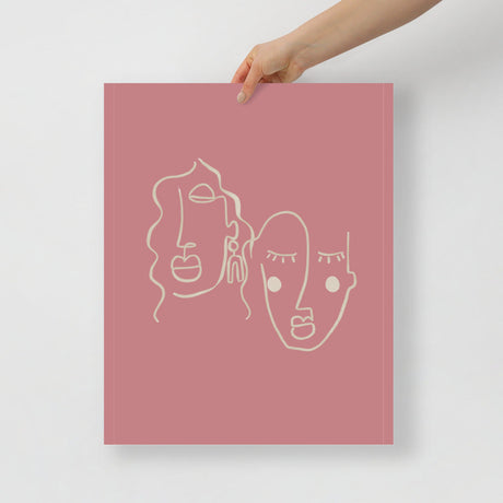 2 Friends Wall Art