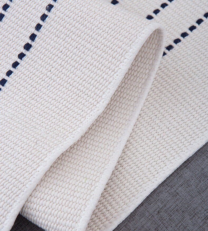 Cotton and linen Table Runners, Decorative Tassel table runners, Modern table setting.For Dining, Kitchen, Housewarming gift.