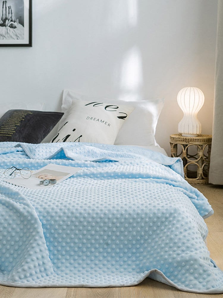 Large bubble Soft Throw Blankets Multiple Variants Warm Cozy Super Soft Winter Flannel Fluffy Throw Home Bedspread, bubble fleece blankets