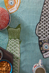More fish jacquard Woven Blankets, Sofa Blanket, Picnic blanket,Beach blanke,Double-Sided Use,Housewarming gift.