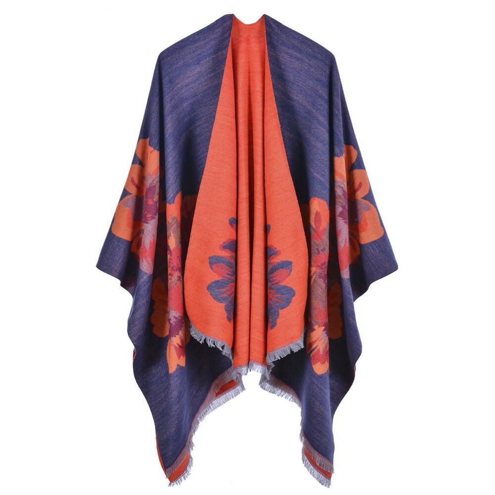 Women's Tassel Shawl Wrap Plus Size Cardigan Poncho Cape Open Front Long Winter Sweater Coat,women Scarf, Perfect gift for her.