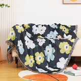 Daisy Throw Blanket sofa blanket tapestry decoration blanket,jacquard blanket sofa blanket,Cozy Nap Throw Blanket,Housewarming gift.