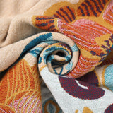 Cute Panda 6 Layers Cotton Throw Bed Cover 100% cotton Muslin Sofa Throw Boho Decor,Double-sided Bed Throw Blanket, Housewarming gift.