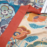 Cute Panda 6 Layers Cotton Throw Bed Cover 100% cotton Muslin Sofa Throw Boho Decor,Double-sided Bed Throw Blanket, Housewarming gift.