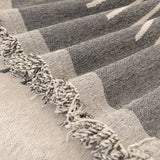 Multi-line chenille jacquard tassels bedcover sofa blanket, Couch bedspread nap blanket throw,Gift for Home, Decor