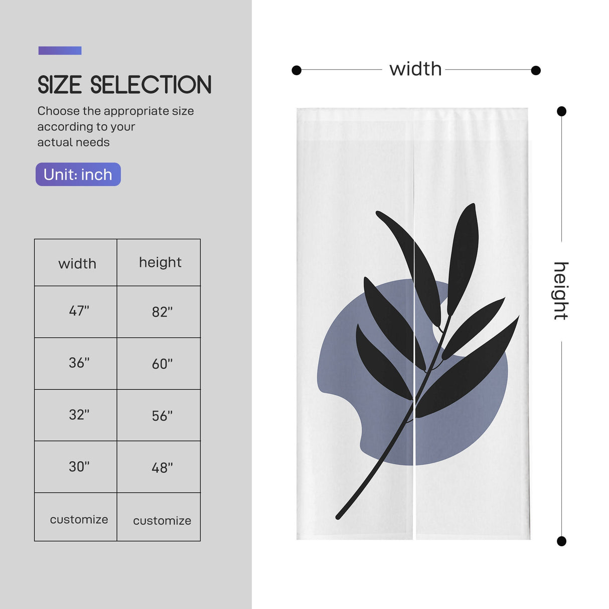Botanical Noren Door Curtains, Nature Landscape Cherry blossoms cute bunny Doorway Curtain, for Kitchen Partition Bedroom Door Privacy Decor