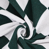 Checkerboard Pattern Black Sofa Cloth Decorative Sofa Cover,Double-Sided Use Sofa Throw Blanket,large size, Gift for Home