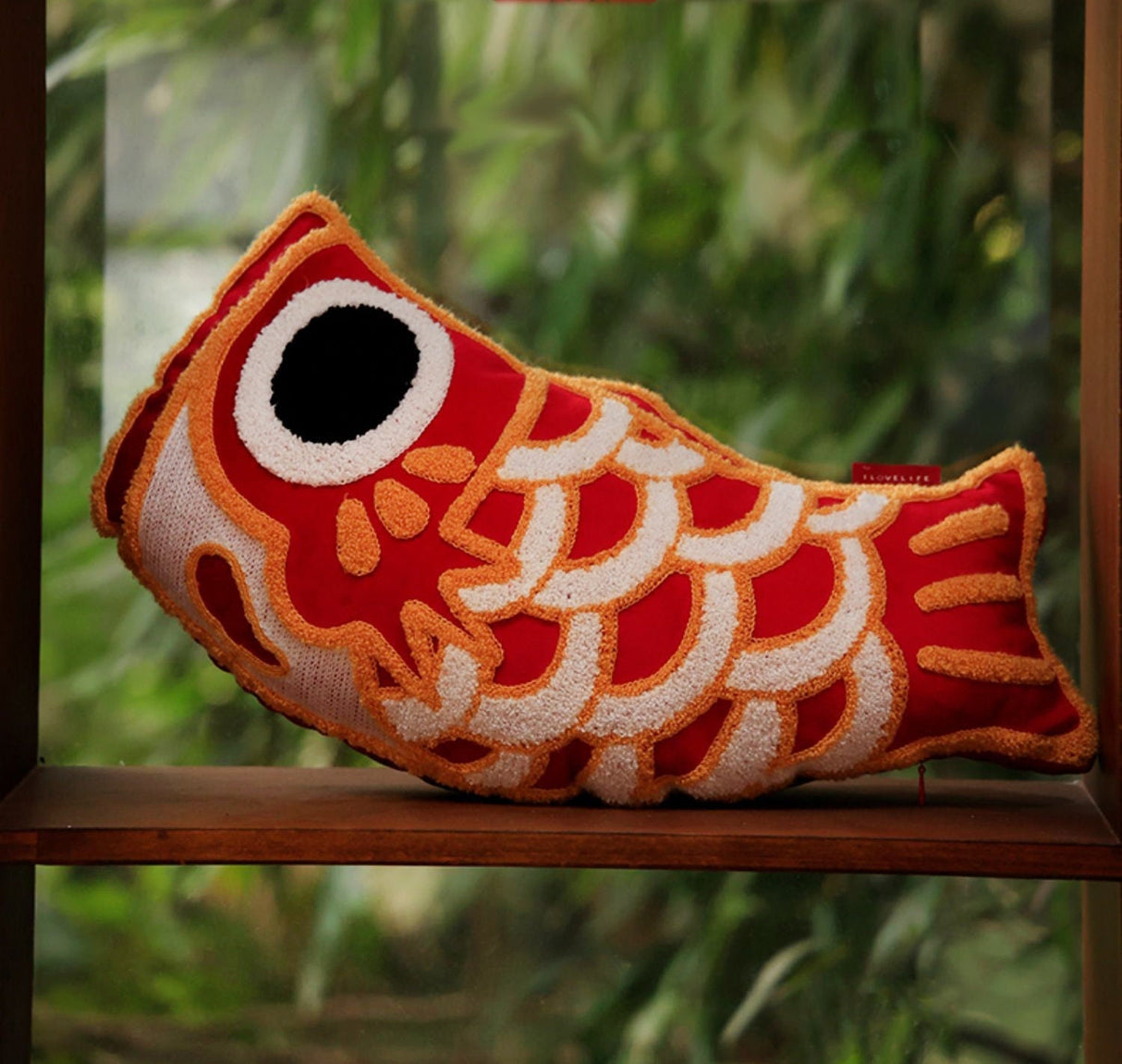 Embroidery traditional Chinese lucky koi fish pillows, folk art, soft toys, children's gifts,Decorative Pillows, Housewarming gift