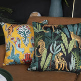 Cushion Cover with Tiger Design Printing on the Soft Touch Chenille 18"x18" (45x45cm) Abstract Tiger Design for Home Decor,Housewarming gift