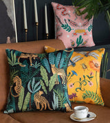 Cushion Cover with Tiger Design Printing on the Soft Touch Chenille 18"x18" (45x45cm) Abstract Tiger Design for Home Decor,Housewarming gift