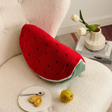 Cute fruit knit cushion pillow, Knitted toy fruit pillow cushion pillow, Decorative Pillow, Holiday gifts