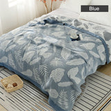 Cotton Bedcover Sofa Blanket, Double-sided use,Decorative Bed Woven Cotton Blanket Throw,Decorative blanket,Housewarming gift.