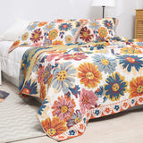 Cotton Throw Bed Cover 100% cotton Muslin Woven Sofa Throw Home Decor, Double-sided Bed Throw Blanket, Housewarming gift.