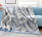 Cotton Bedcover Sofa Blanket, Double-sided use,Decorative Bed Woven Cotton Blanket Throw,Decorative blanket,Housewarming gift.