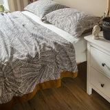 Long staple Cotton Throw Bed Cover 100% cotton Muslin Sofa Throw Decor, Double-sided Bed Throw Blanket, 230x250cm / 90x98"Housewarming gift.