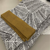 Long staple Cotton Throw Bed Cover 100% cotton Muslin Sofa Throw Decor, Double-sided Bed Throw Blanket, 230x250cm / 90x98"Housewarming gift.