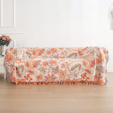 100% cotton Muslin Sofa Throw Decor, Cotton Throw Bed Cover Double-sided Bed Throw Blanket, Housewarming gift.