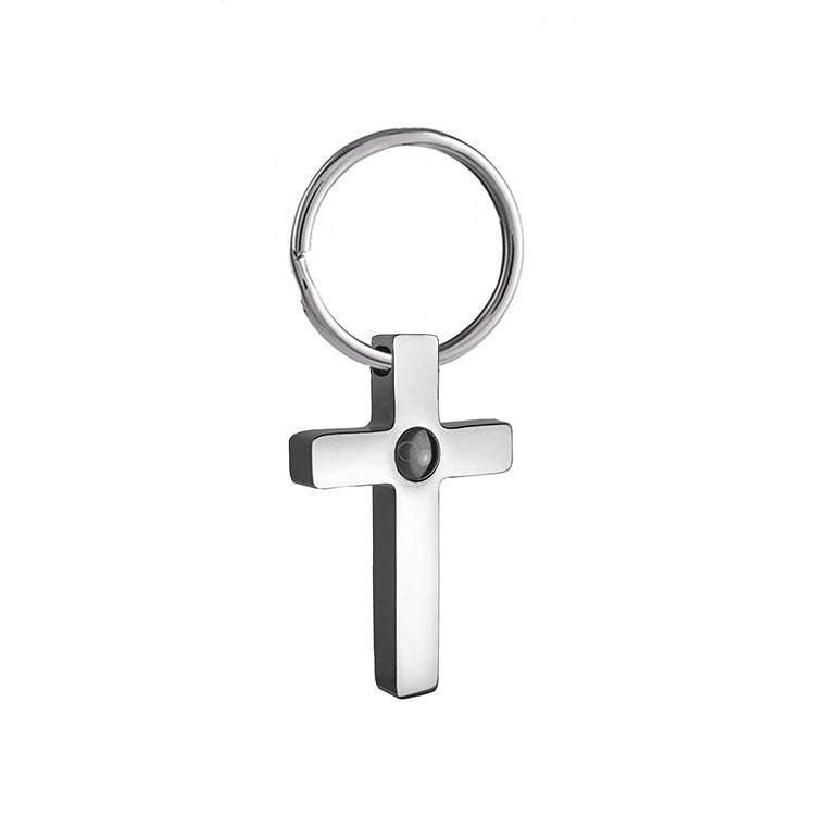 Amore Cross Keyring