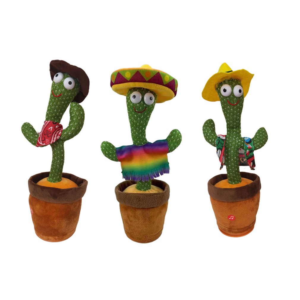 Dancing Sombrero Cactus Toy