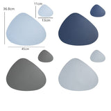 10 Colours Triangle Placemat Set