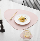 10 Colours Triangle Placemat Set