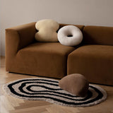 Abstract Teddy Plush Cushion