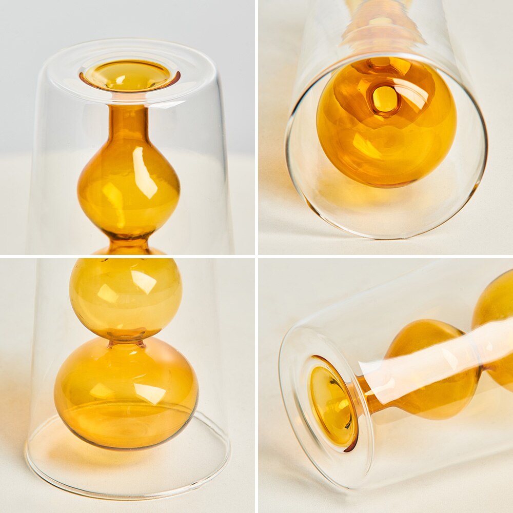 Bubbly Glass Vases